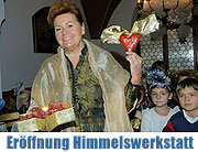 Himmelswerkstatt auf dem Münchner Christkindlmarkt seit 28.11. Info & Video (Foto.Ingrid Grossmann)